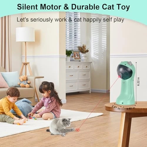 Automatic Motion-Activated Cat Toy — Automatic Cat Toy, TBTeek