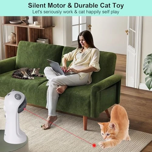 Automatic Motion-Activated Cat Toy — Automatic Cat Toy, TBTeek