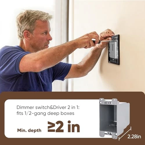 Dimmable Switch Driver Integrated Unit — Smart Switch, WARMOASIS