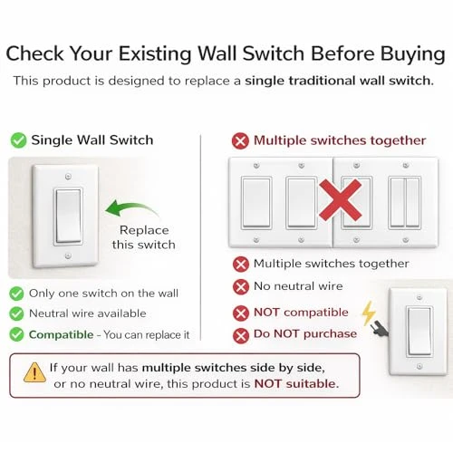 Large LCD Smart Light Switch — Smart Switch, LANBON