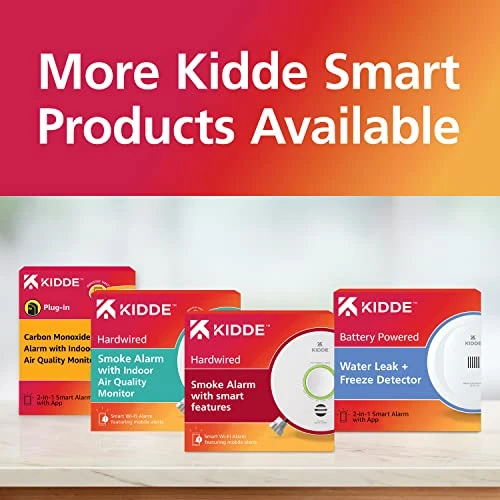 Smart Carbon Monoxide Detector and Indoor Air Quality Monitor — Air Quality Monitor, Kidde