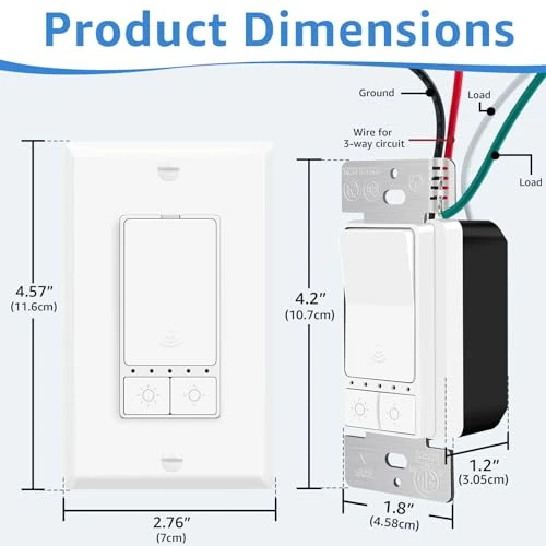 Smart Dimmer Switch — Smart Switch, KRYNTO