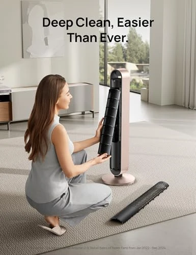 Smart Tower Fan with Voice Control — Smart Fan, Dreo