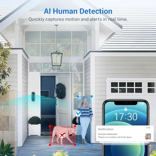 Smart Video Doorbell Camera Wireless — Video Doorbell, ALPHAPEACH