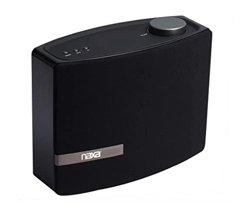 Wi-Fi & Bluetooth Multi-Room Speaker with Amazon Alexa Voice Control — Smart Speaker, Naxa