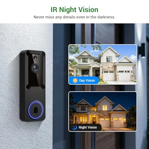 Wireless Wi-Fi Video Doorbell Camera — Video Doorbell, SiloPosh