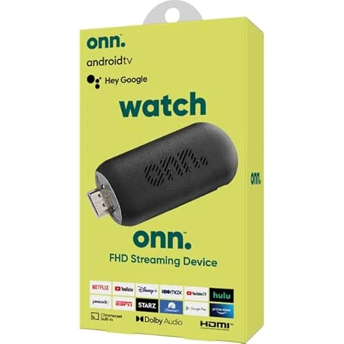 Android TV 2K FHD Streaming Stick — Smart TV, Onn