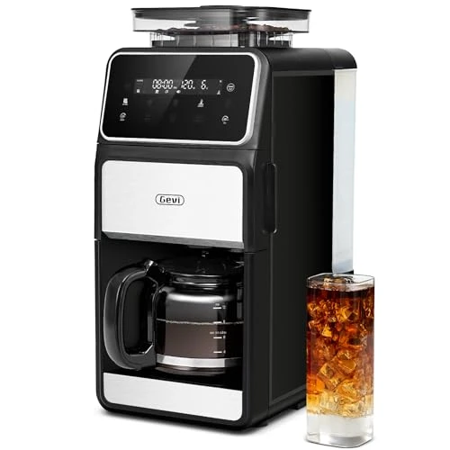 Drip Coffee Maker with Built-in Grinder — Coffee Maker, Gevi