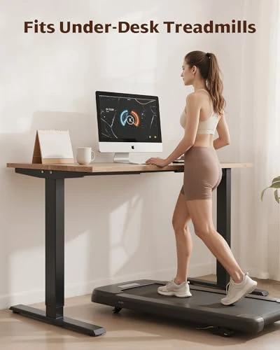 Dual Motor Electric Adjustable Standing Desk Frame — Standing Desk, TopSky