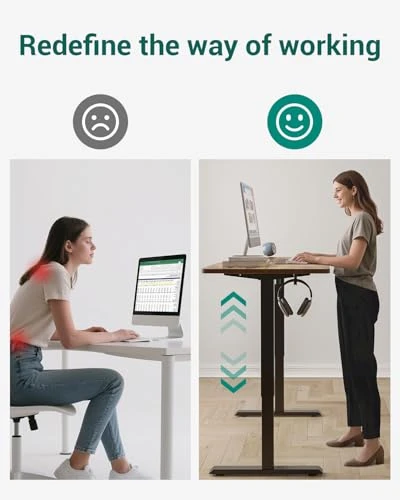 Electric Standing Desk — Standing Desk, CubiCubi
