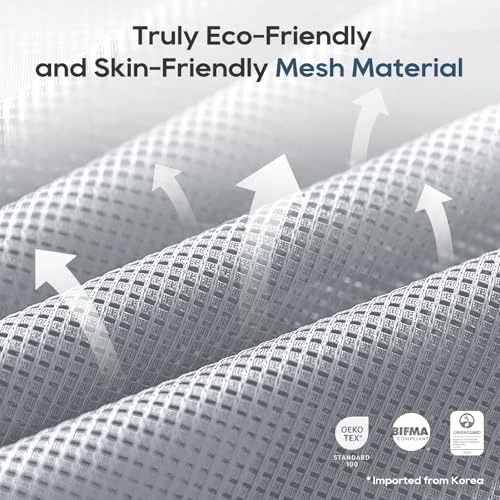 Ergonomic Mesh Office Chair with Footrest — Smart Chairs, COLAMY