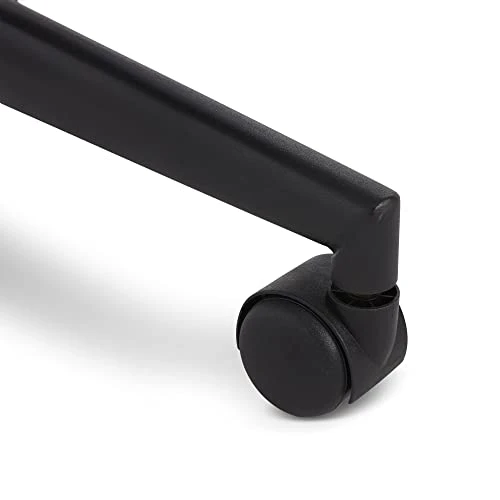 Executive Office Chair with Layered Body Pillows, Contoured Lumbar, Adjustable Seat Height, Bonded Leather — Ergonomic Chair, Serta