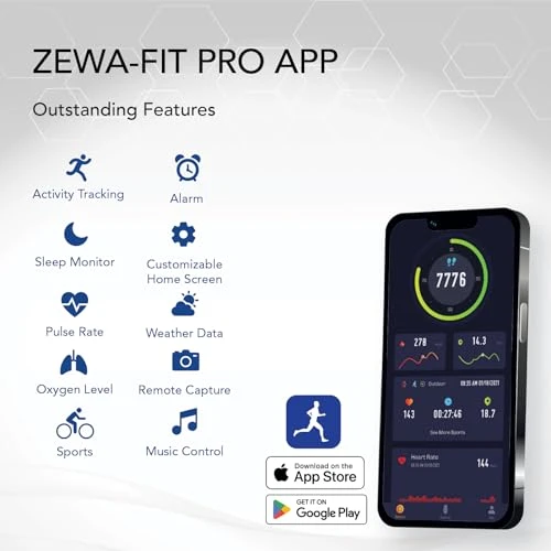 Fitness Activity Tracker — Fitness Tracker, Zewa