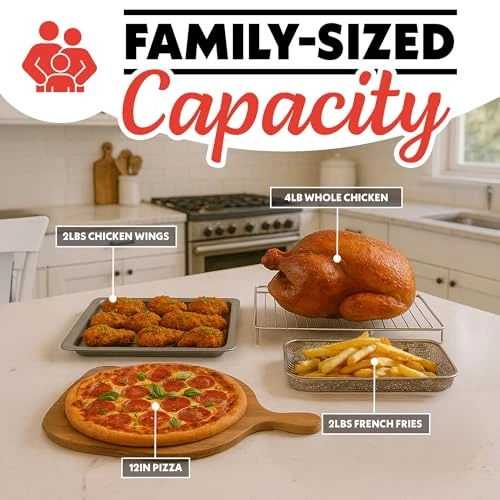 French Door Air Fryer — Air Fryer, Gourmia