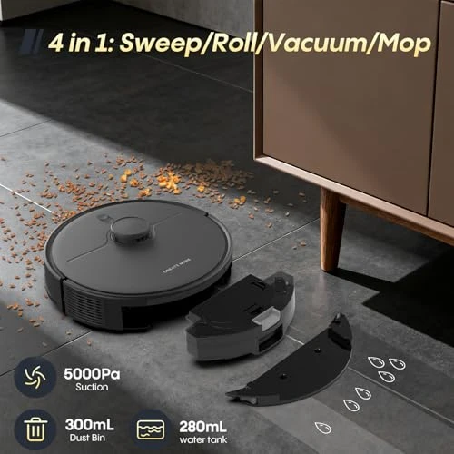 Robot Vacuum and Mop Combo — Robot Vacuum, eitton