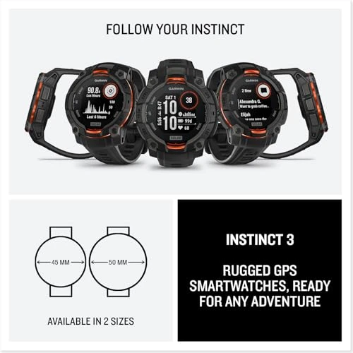 Rugged Outdoor GPS Smartwatch with Solar Charged Display and Built-in Flashlight — GPS Watches, Garmin