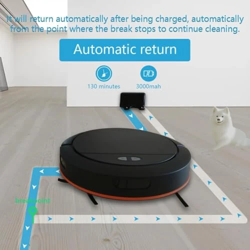 Self-Emptying Robot Vacuum and Mop Combo — Robot Vacuum, Generic