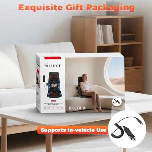 Shiatsu Neck and Back Massager with Heat — Back Relief Solutions, belhope