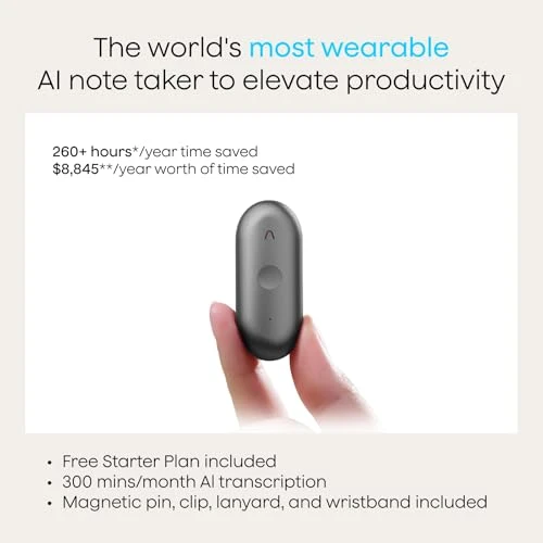 AI Voice Recorder and Notetaker — Translator Device, Plaud