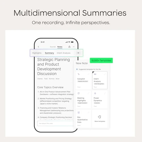 AI Voice Recorder and Notetaker — Translator Device, Plaud