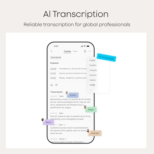 AI Voice Recorder and Notetaker — Translator Device, Plaud