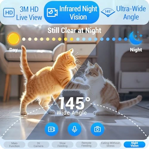 Automatic Pet Feeder with Two HD Cameras — Automatic Pet Feeder, Frienhund