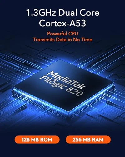 Dual Band WiFi 6 Mesh Router with 5 Gigabit Ethernet Ports, Cudy