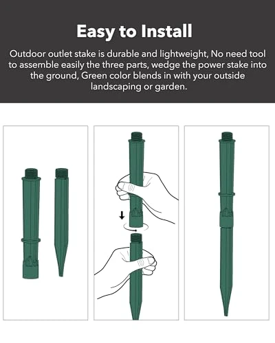 Outdoor Smart Plug Waterproof with 6 Outlets — Smart Plug, HBN