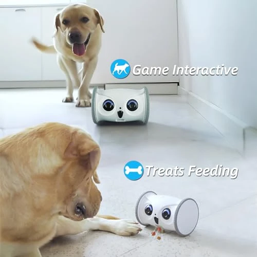 Pet Camera with Treat Dispenser and Interactive Toy — Cameras & Monitors, SKYMEE