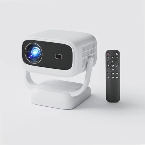 Portable WiFi Bluetooth Projector with Rotatable Stand — Smart Projector, FXiaoy