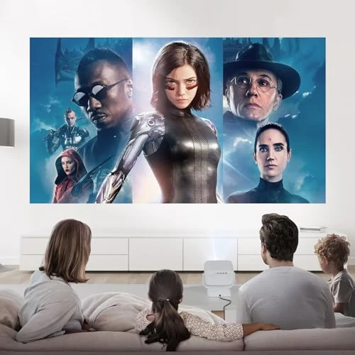 Portable WiFi Bluetooth Projector with Rotatable Stand — Smart Projector, FXiaoy