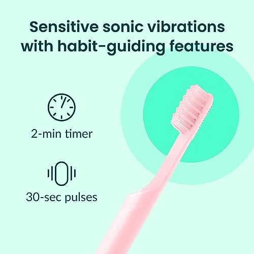 Smart Sonic Toothbrush for Adults — Electric Toothbrush, Quip