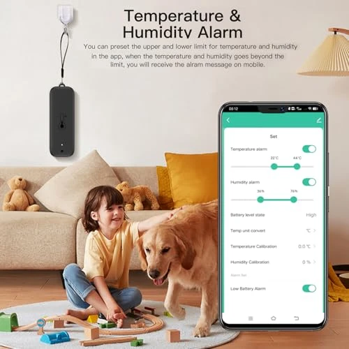 Smart Temperature Humidity Sensor — Smart Thermometer, Gaoducash