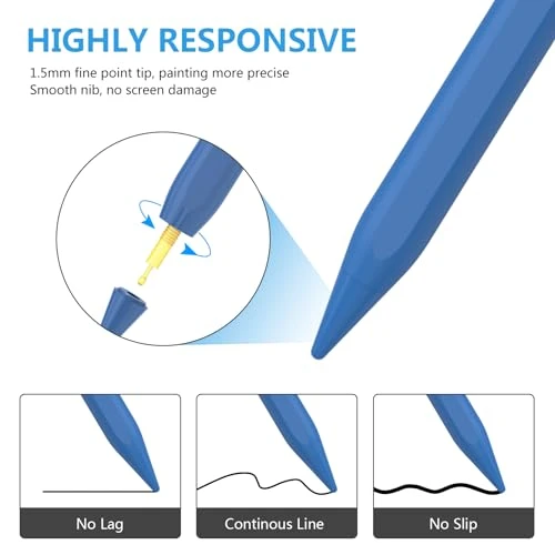 Stylus Pen with Palm Rejection and Fast Charging — Drawing Tablet, COO