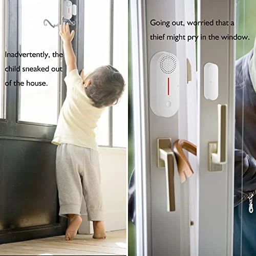 WiFi Door Window Sensor Alarm — Smart Home Security, Gaoducash