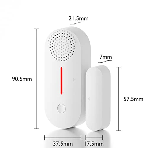 WiFi Door Window Sensor Alarm — Smart Home Security, Gaoducash