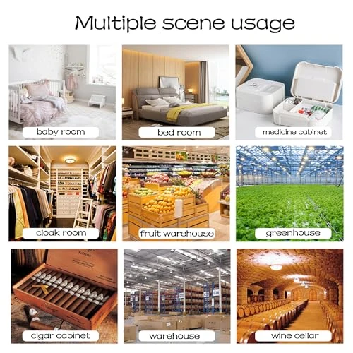 WiFi Hygrometer Thermometer Sensor, PHOVOLT