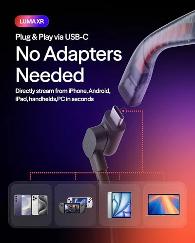 XR Glasses with 146-inch Virtual Display — Smart Glasses, VITURE