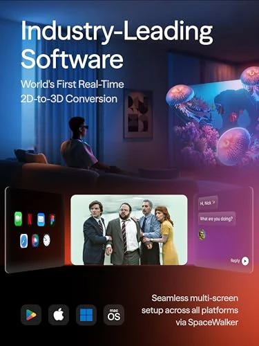 XR Glasses with 146-inch Virtual Display — Smart Glasses, VITURE