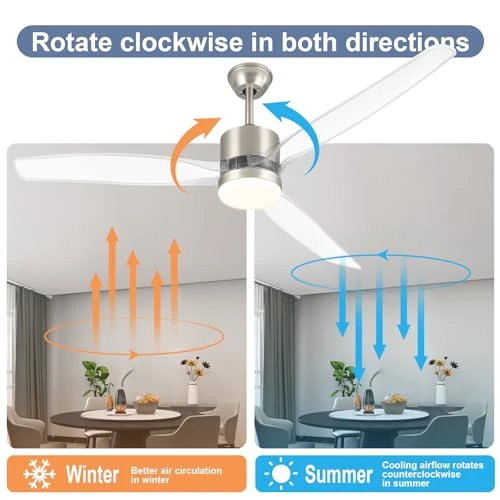 Smart Ceiling Fan with Light — Smart Fan, OKELI