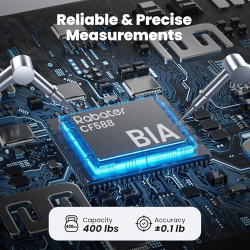 Smart Scale with Large Color Display — Weight Management Tools, Rabater