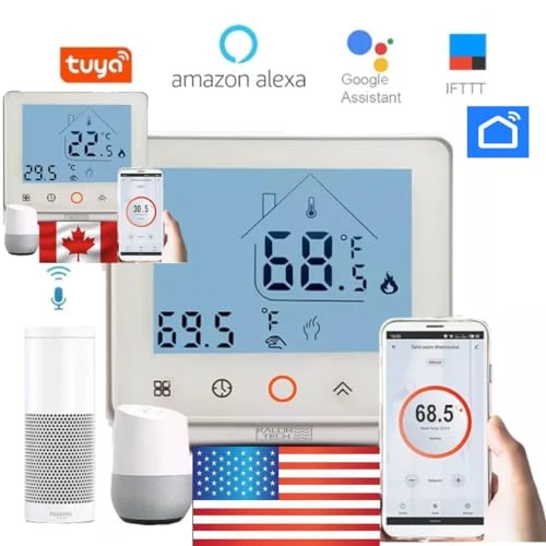 Wi-Fi Smart Thermostat for Electric Baseboard Heaters — Smart Thermostat, KALOR TECH