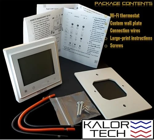 Wi-Fi Smart Thermostat for Electric Baseboard Heaters — Smart Thermostat, KALOR TECH