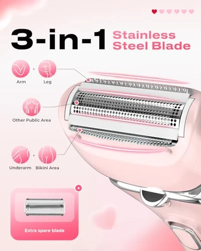 Electric Razor for Women, PRITECH