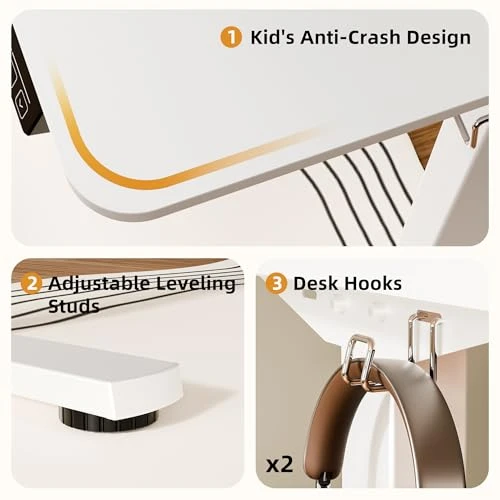 Electric Standing Desk with Splice Board — Standing Desk, ERGOMAKER