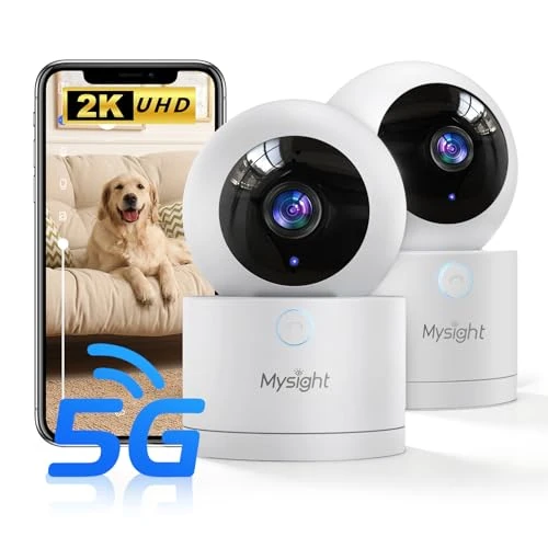 Indoor Security Camera with 2-Way Talk and Motion Detection — Baby Monitor, Mysight