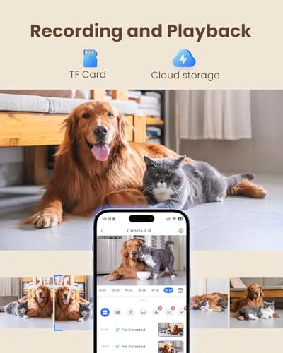 Indoor Security Camera with 2-Way Talk and Motion Detection — Baby Monitor, Mysight