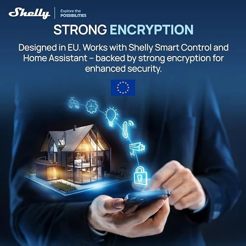 Smart Four-Button Remote Controller — Smart Home Hub, Shelly