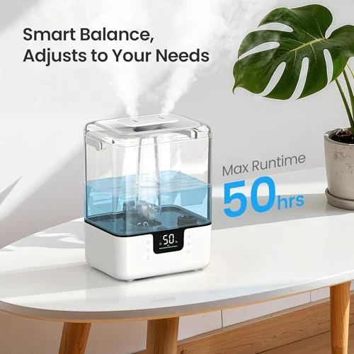 Smart Humidifier with Essential Oil Diffuser — Humidifier, MERONTE