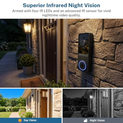 Wireless Doorbell Camera — Video Doorbell, SoraNari